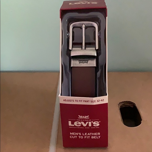 levis cut to fit leather belt